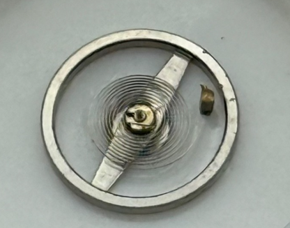 Oris 440 Balance Wheel Complete And Spring 6 3/4 - 8''' Watch Movement Parts NOS