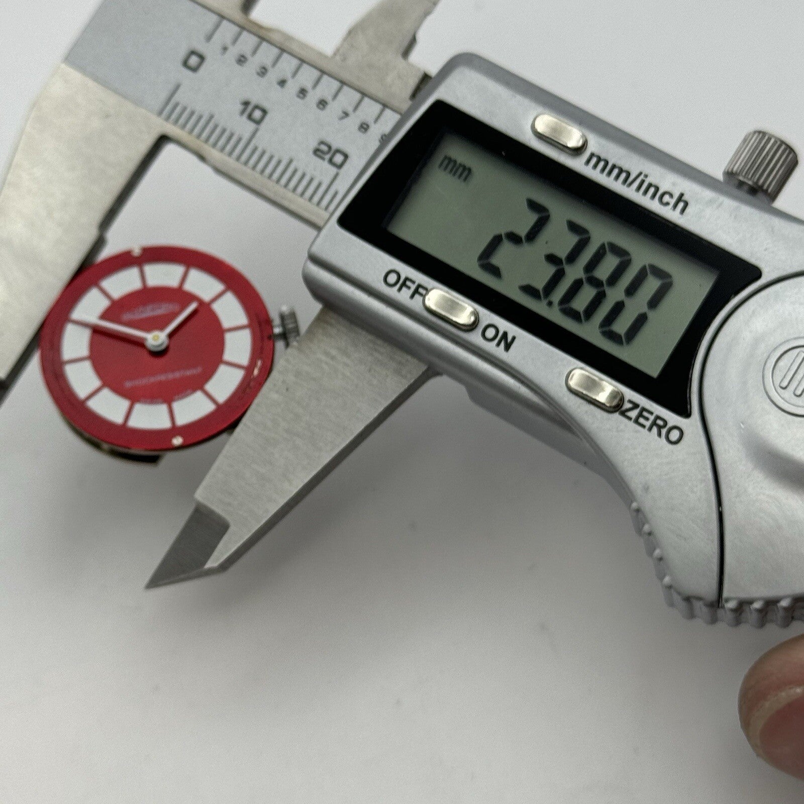 26mm Ladies Manual Wind Glynford Basis Red DialSwiss Watch FOR PARTS TO RESTORE