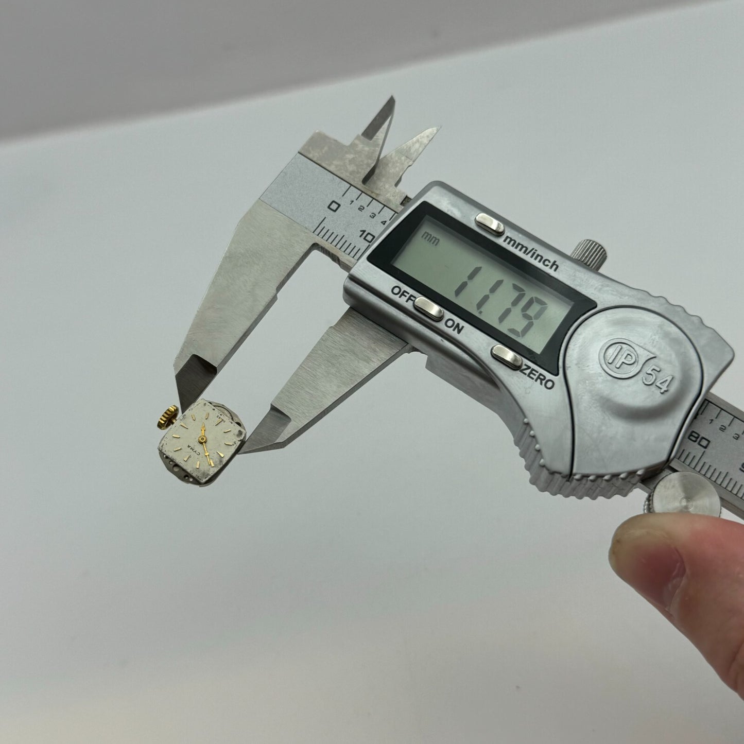 11.7mm Running Ladies Cyma 15 Jewels Manual Wind Watch Movement Dial Hands PARTS