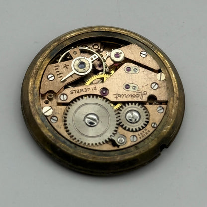 AS 1002 984 Watch Movement Accurist Manual Wind Vintage Parts Repair 29.7mm