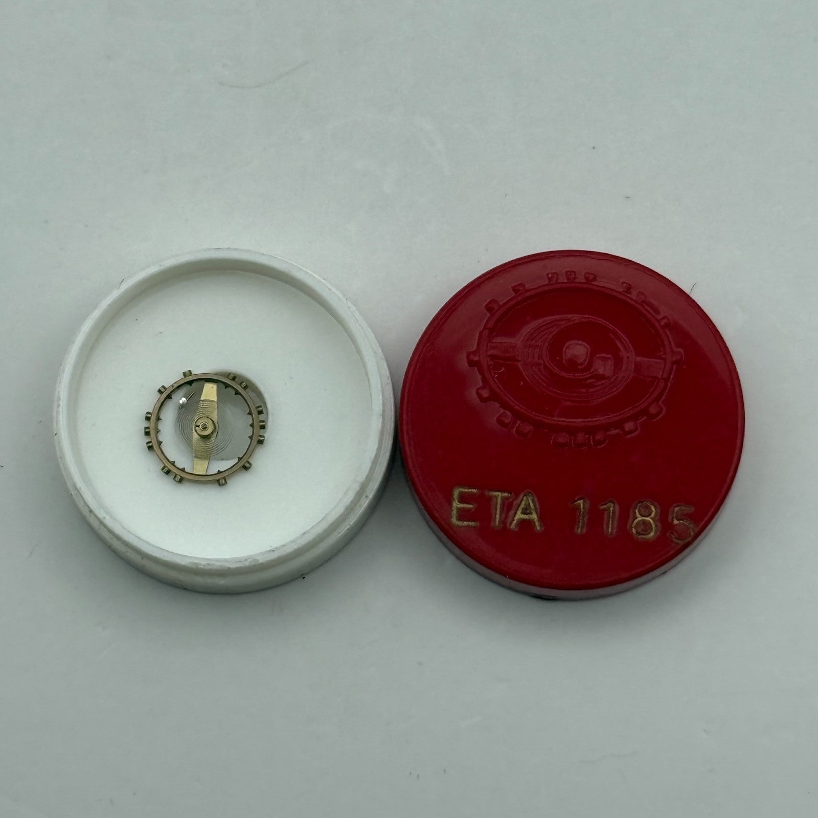 ETA 1185 Balance Wheel Complete And Spring  Renata Watch Movement Parts NOS 
