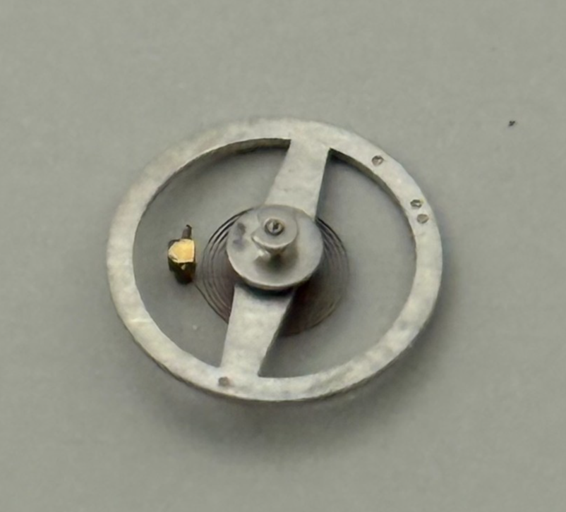 Amida 562 Balance Wheel Complete And Spring  8¾’’’ Watch Movement Parts NOS 
