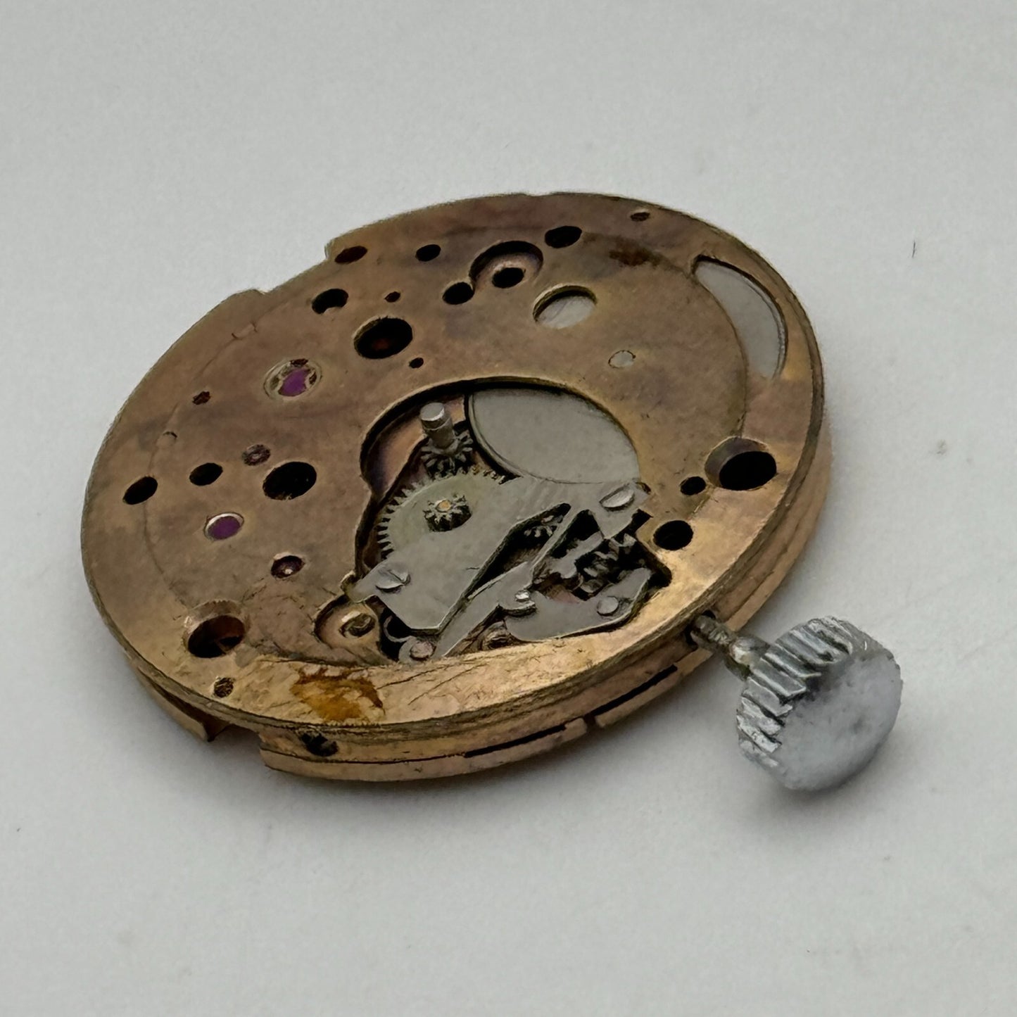 23.6mm Running Fortis Peseux P 7040 Manual Wind Swiss Watch Movement PARTS SPARE