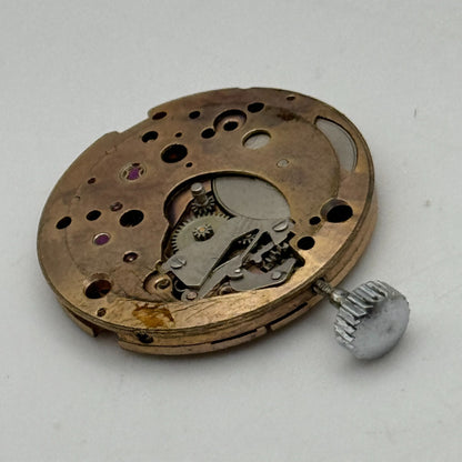 23.6mm Running Fortis Peseux P 7040 Manual Wind Swiss Watch Movement PARTS SPARE