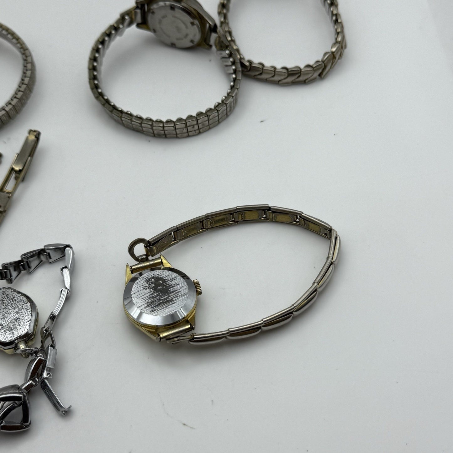 Bundle Of Ladies Vintage Manual Wind Wristwatches Joblot PARTS REPAIR SPARES