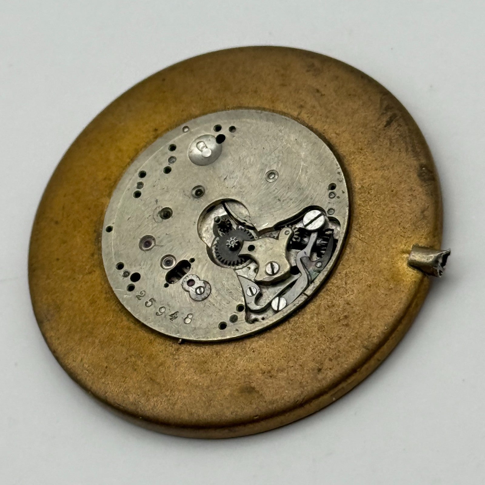 Paris Grand Prix 1900 Watch Movement Manual Wind Vintage Parts Repair 36.9mm