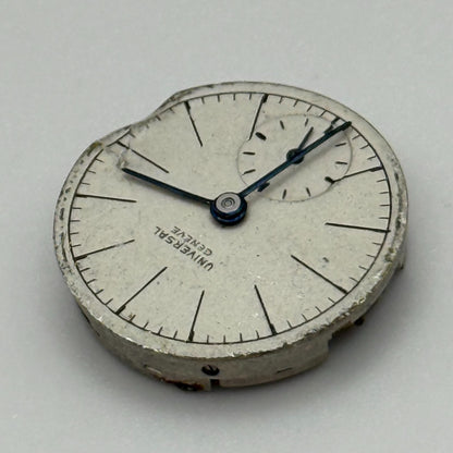 19.9mm Vintage Universal Geneve 258 Manual Wind Watch Movement PARTS REPAIR