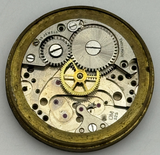 29.1mm Men's Dumont OM 125 Otto Meyer Manual Wind Swiss Watch Movement PARTS