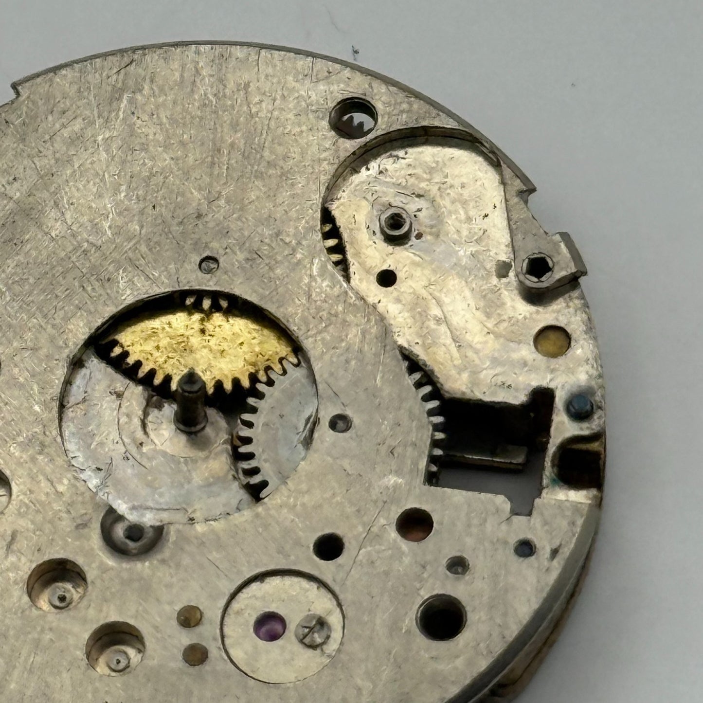 Possibly Ingersoll Watch Movement Manual Wind Vintage Parts Repair Spares 29.7mm