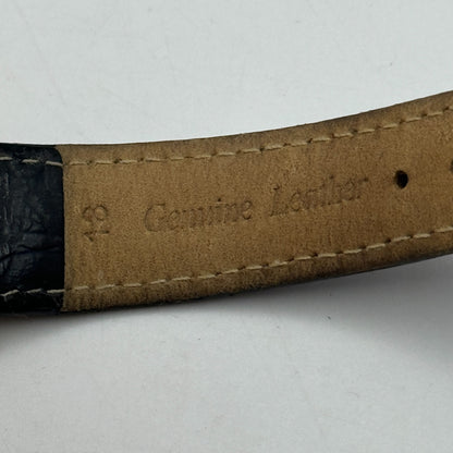 33mm Working Citizen 6031-S018161 White Dial Quartz Watch New Battery 9 Inches