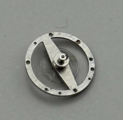 Brac 2061 Balance Wheel Complete And Spring 7¾’’’ 497 Watch Movement Parts 