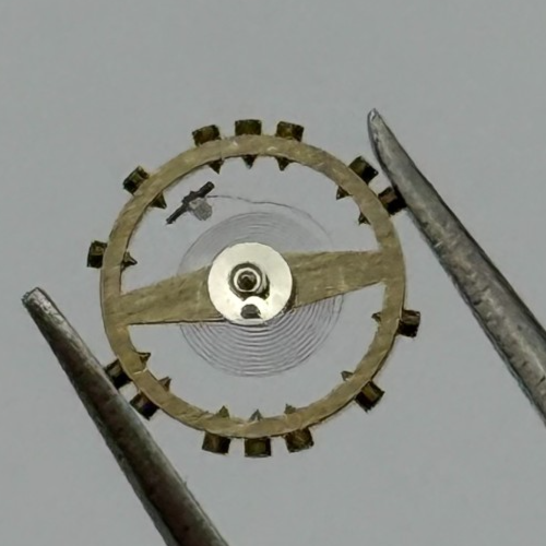 AS 976 1012 Balance Wheel Complete And Spring Inca 532 M Watch Movement Parts