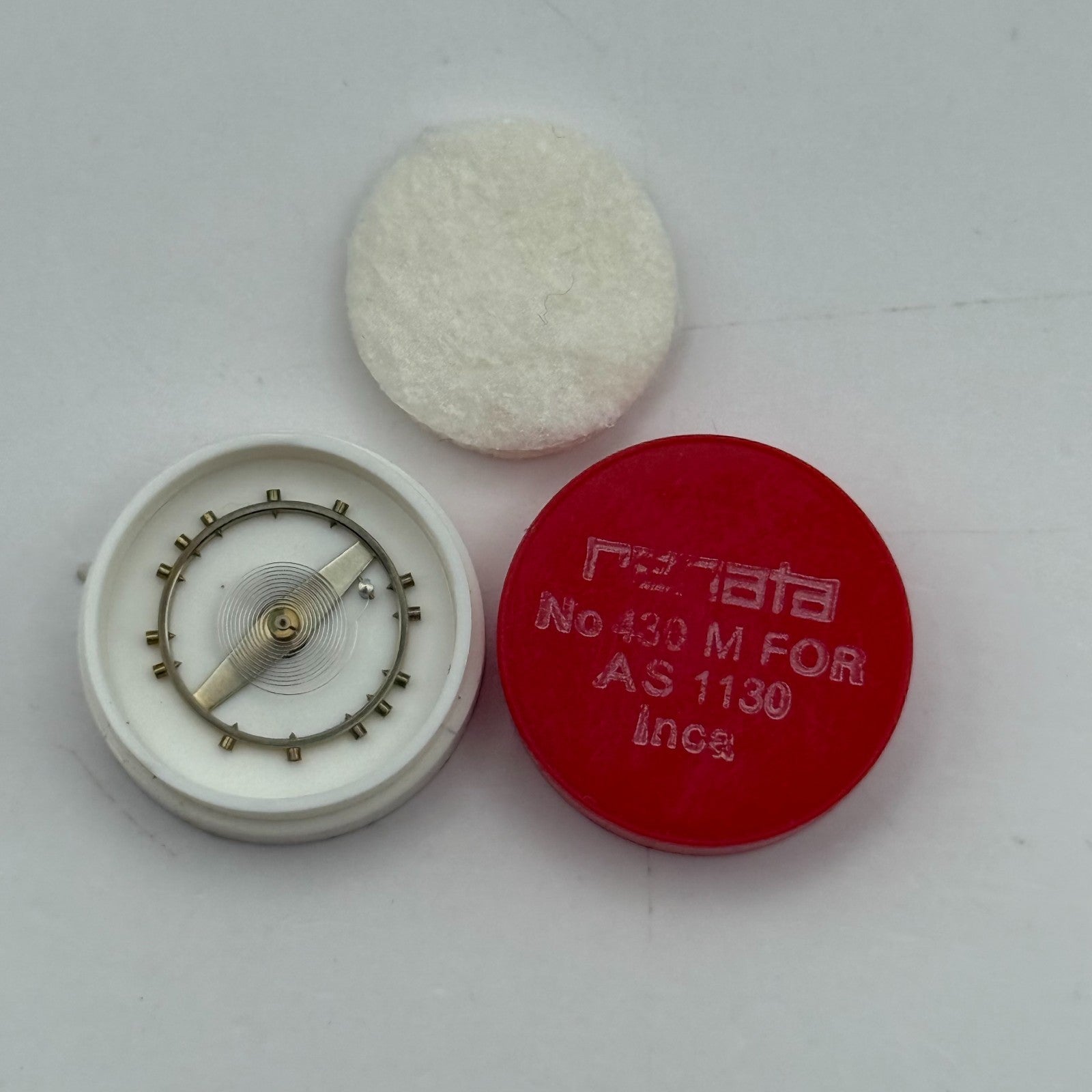 AS 1130 Balance Wheel Complete And Spring 430 M Watch Movement Parts NOS