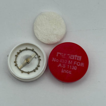 AS 1130 Balance Wheel Complete And Spring 430 M Watch Movement Parts NOS