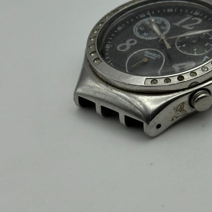 39mm Vintage 2006 Swatch Dreamnight Swiss YCS485GC Chronograph Watch UNTESTED