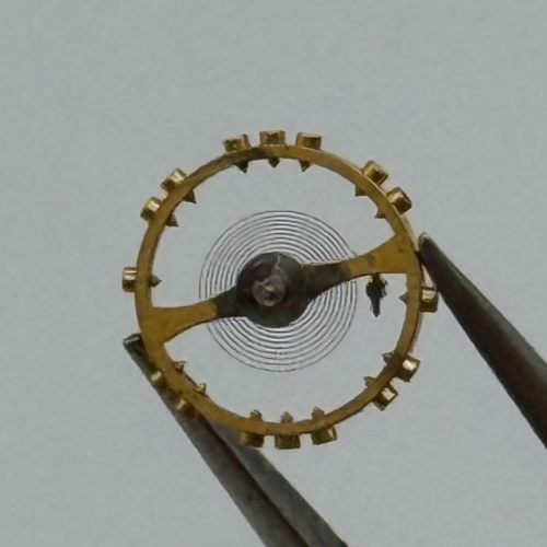 Felsa 4062 Balance Wheel Complete And Spring 1484 M Watch Movement Parts NOS