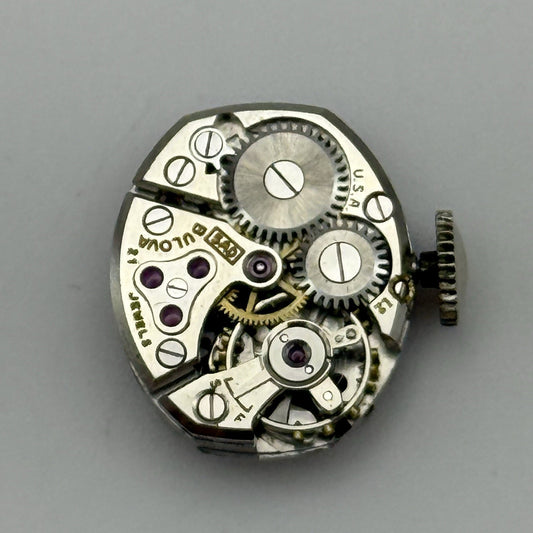 13mm Vintage Ladies Bulova 5AD Manual Wind Swiss Watch Movement PARTS REPAIR
