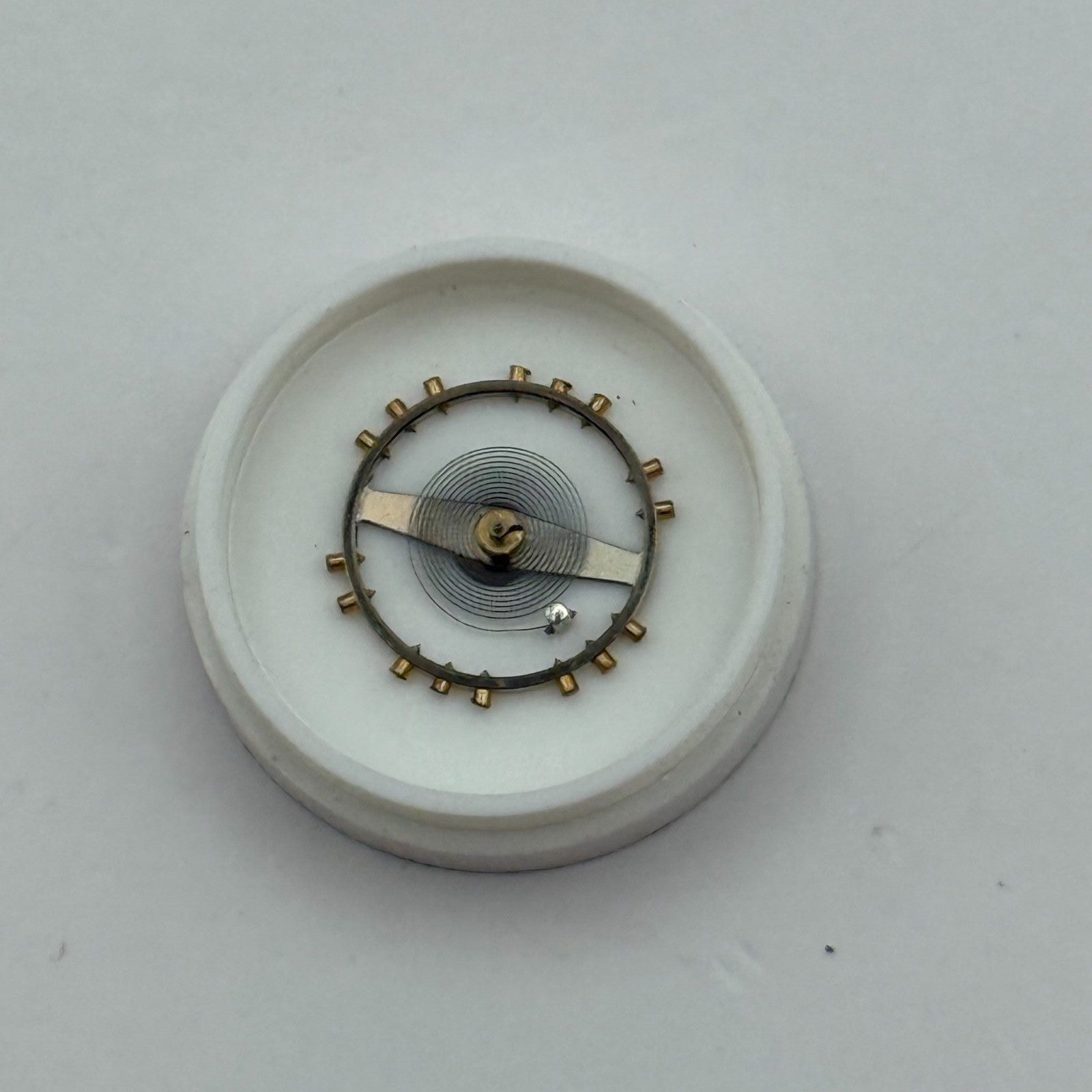 Felsa 690 1560 Inca Balance Wheel Complete And Spring 188 M Watch Movement Parts