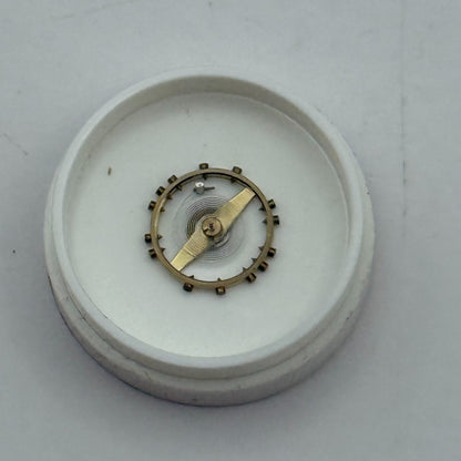 ETA 761 1201 Balance Wheel Complete And Spring  145 M Watch Movement Parts NOS
