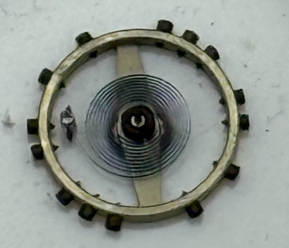 FEF 270 Balance Wheel Complete And Spring  5¼’’’ 173 M Watch Movement Parts NOS