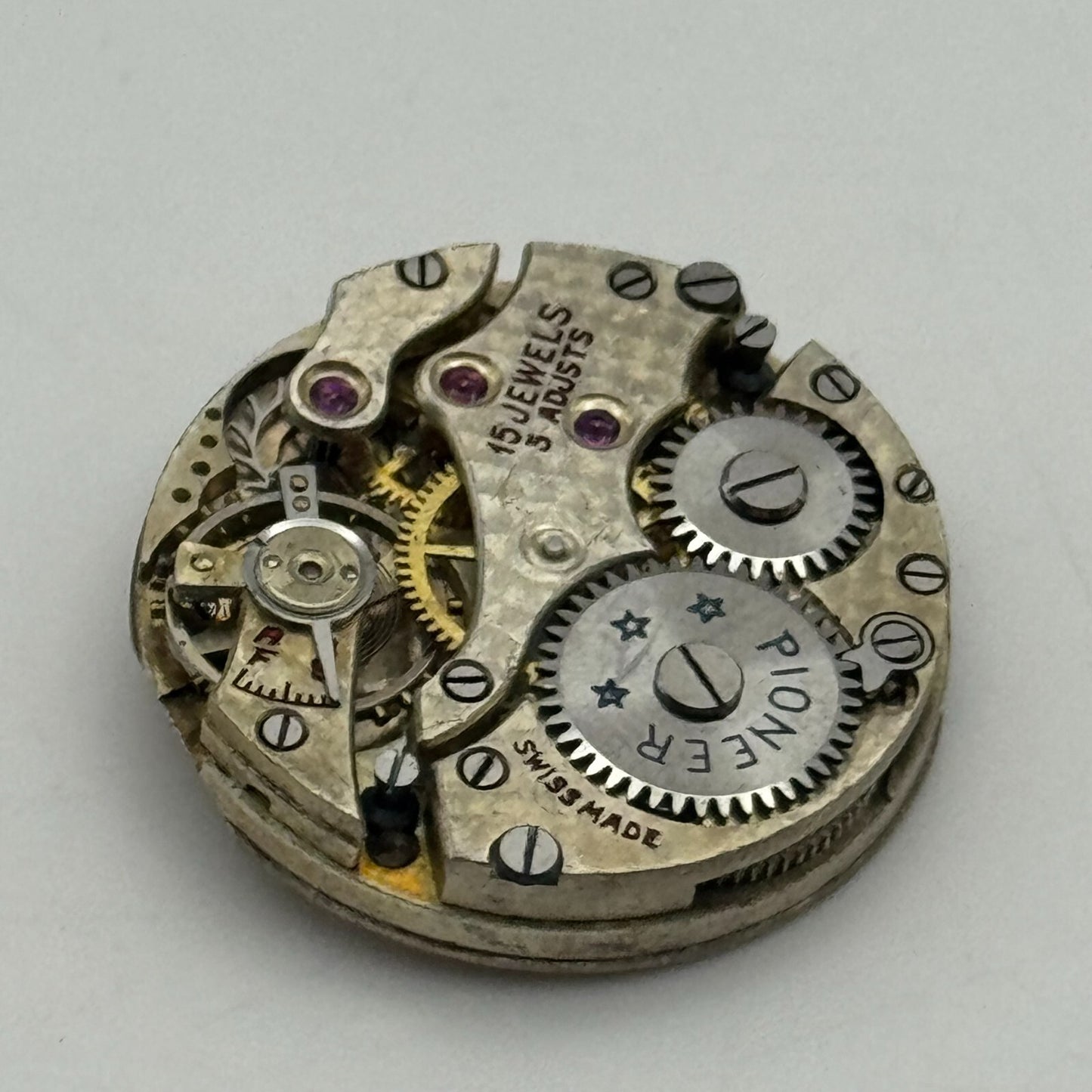 23.7mm Pioneer AS 340 31.1 A Schild Manual Wind Swiss Watch Movement PARTS SPARE