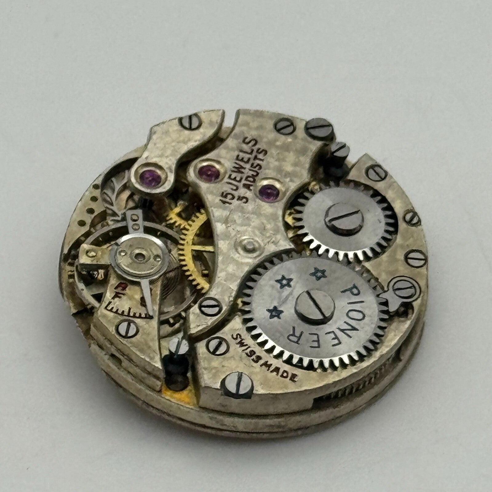 23.7mm Pioneer AS 340 31.1 A Schild Manual Wind Swiss Watch Movement PARTS SPARE