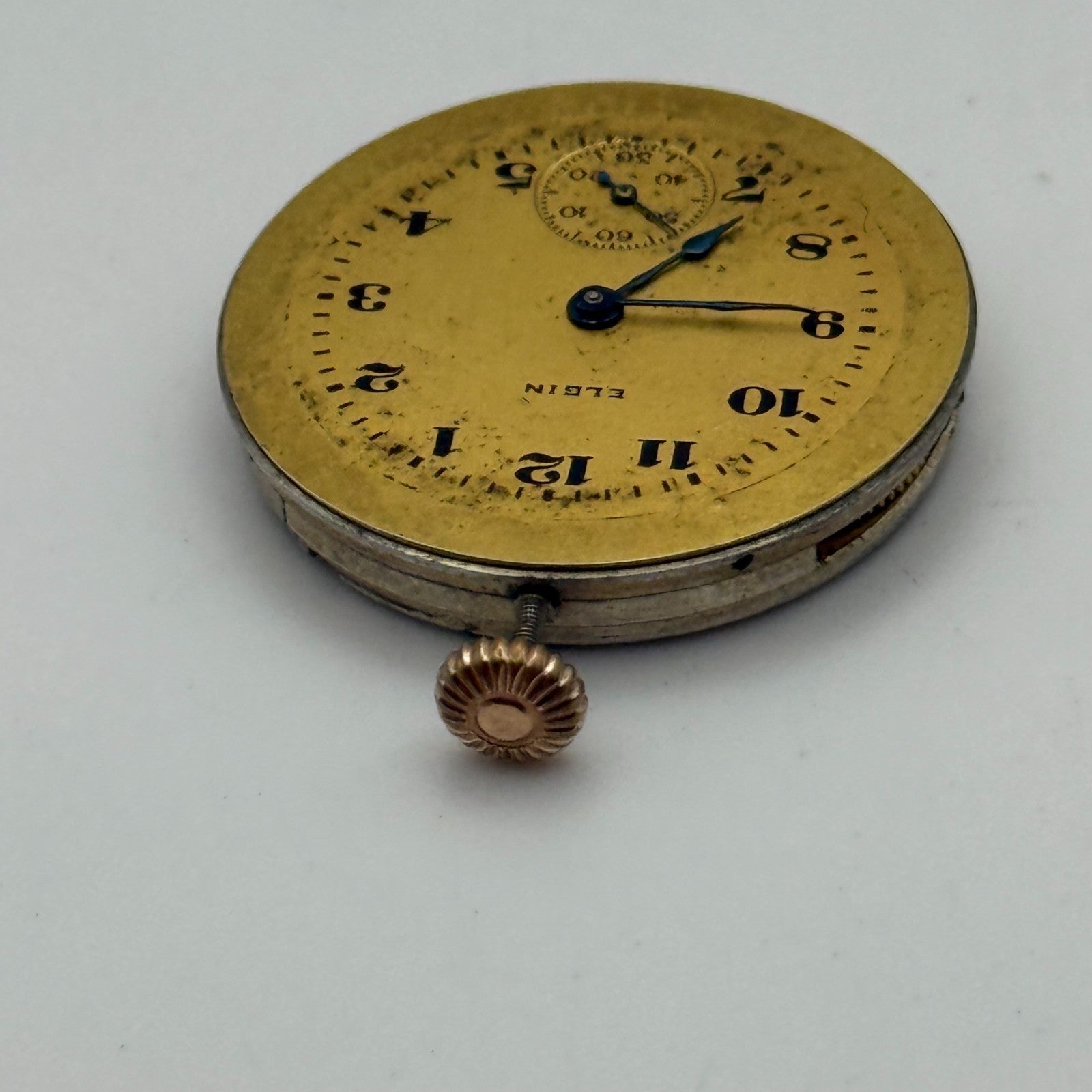 1920 Antique 6/0s Elgin 431 Model 2 American Watch Movement PARTS REPAIR SPARES