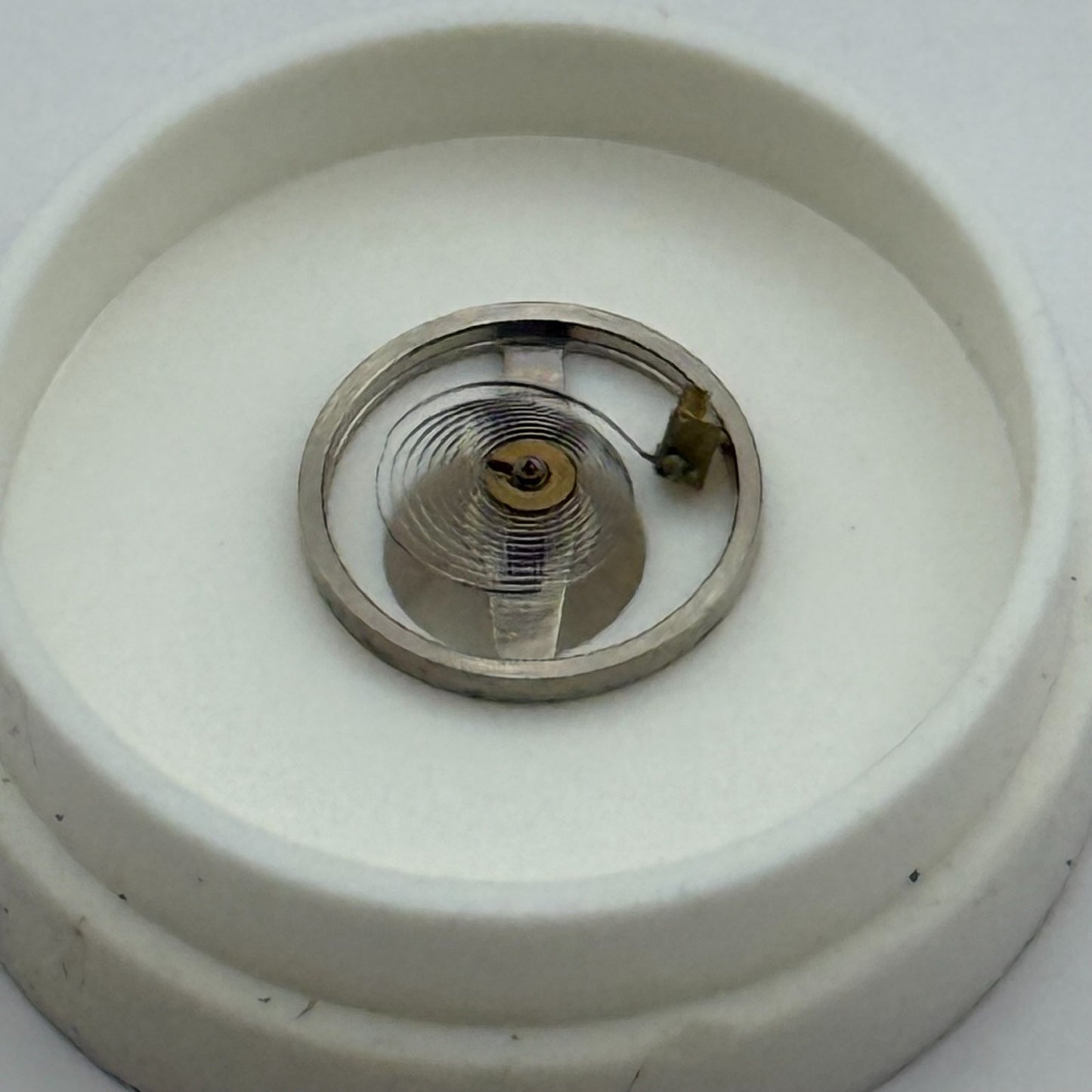 Ebosa 85 Balance Wheel Complete And Spring 132 M Watch Movement Parts NOS 