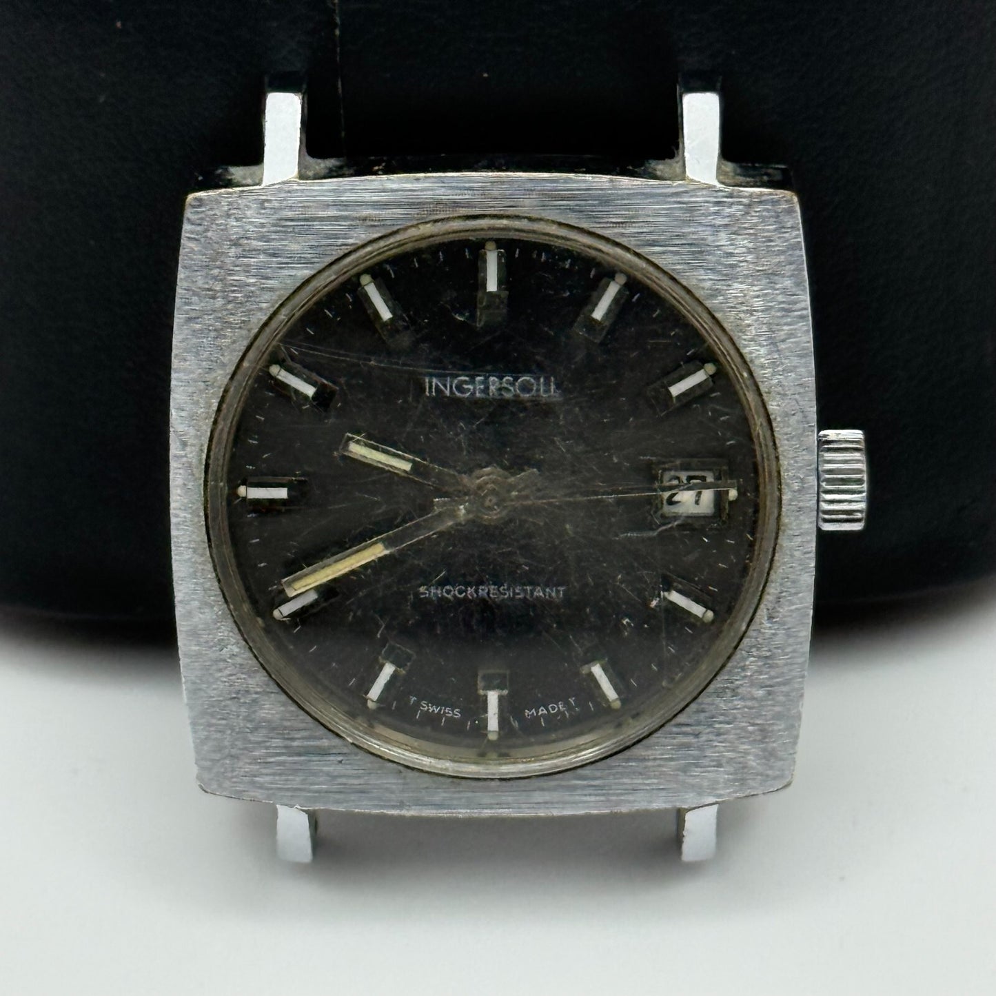 33mm Men’s Vintage Ingersoll Sea Lion Ronda RL 1215-21 Swiss Watch PARTS