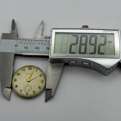 ETA 1120 Watch Movement Garrard Manual Wind Vintage Swiss Parts Repair 26.6mm