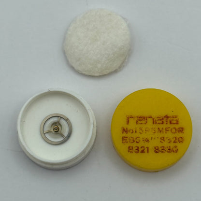 EB 8320 8321 8330 Balance Wheel Complete And Spring 6 3/4’’’ Watch Movement Part