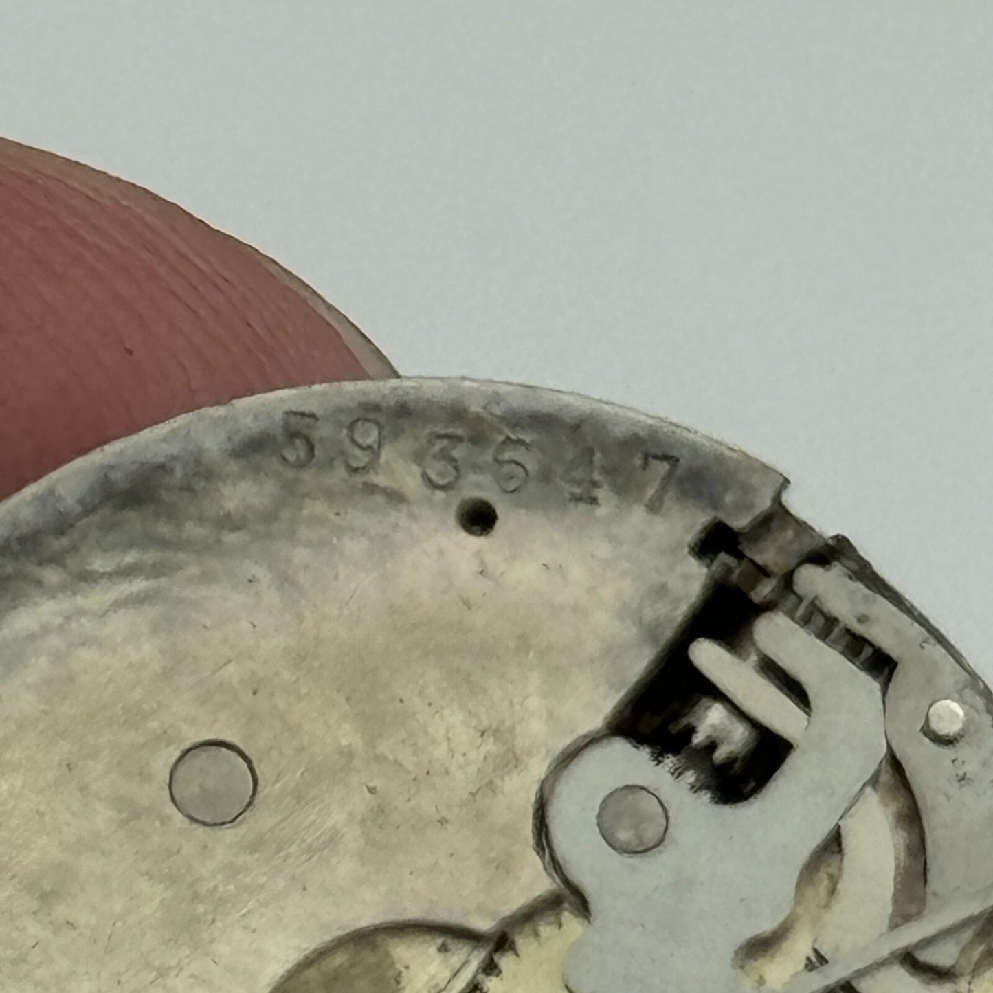 23.6mm Possibly Movado 15 Jewels 6 Adj High Grade Manual Wind Watch Movement