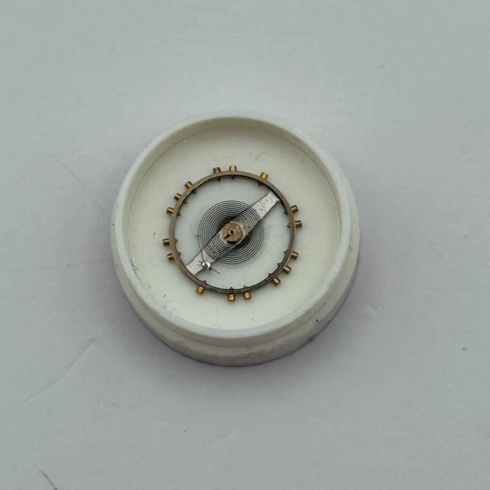 ETA 2450 2452 2472 Balance Wheel Complete And Spring 1676 M Watch Movement Parts
