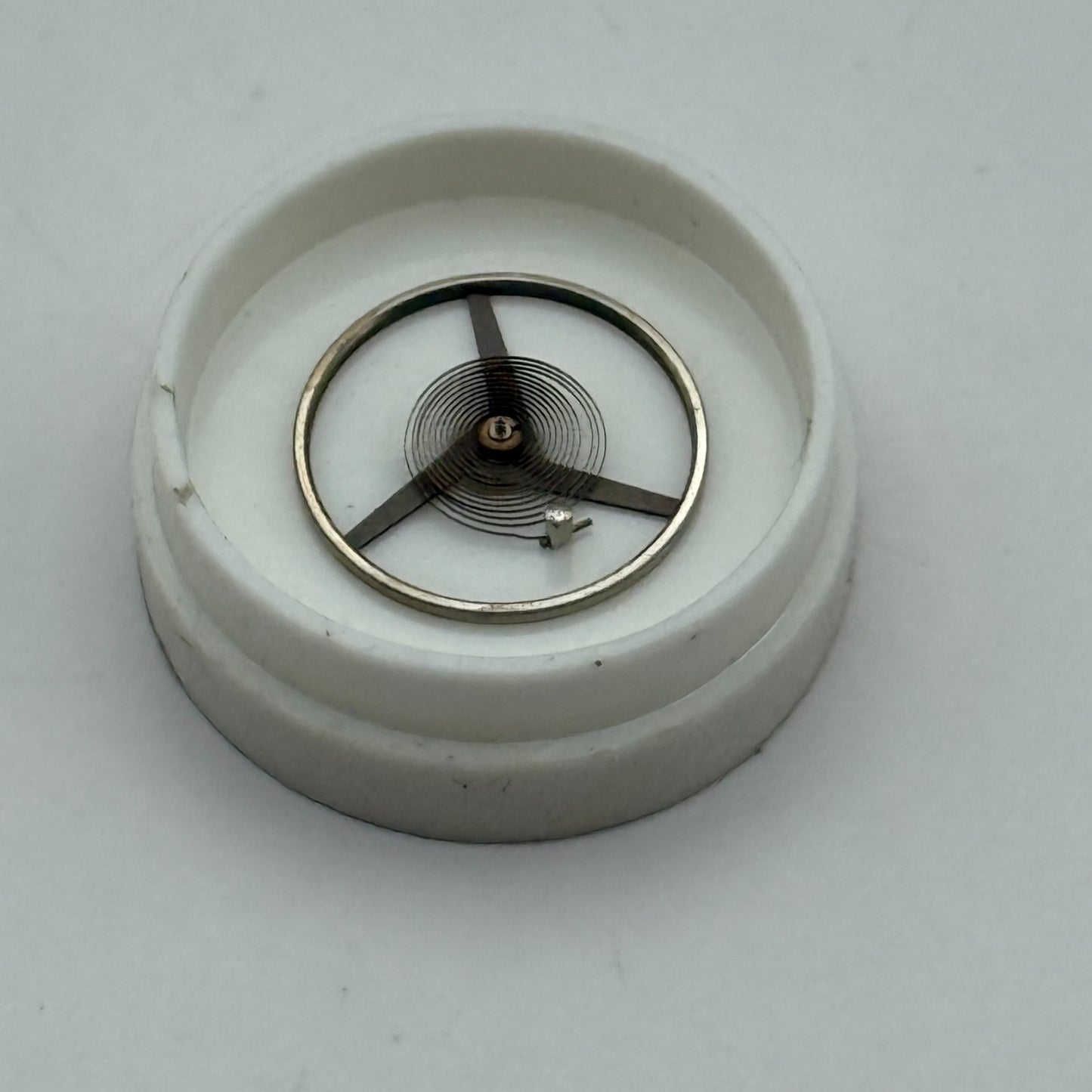 Felsa 4000 4010 Balance Wheel Complete And Spring 1435 M Watch Movement Parts