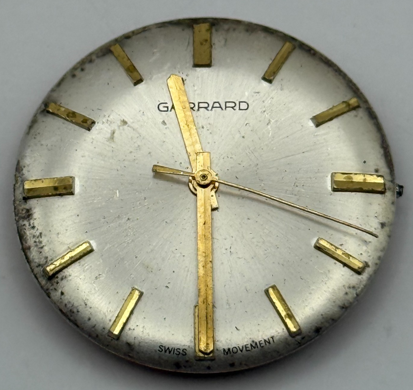 ETA 2801-1 Watch Movement Garrard Manual Wind Vintage Swiss Parts Repair Spares