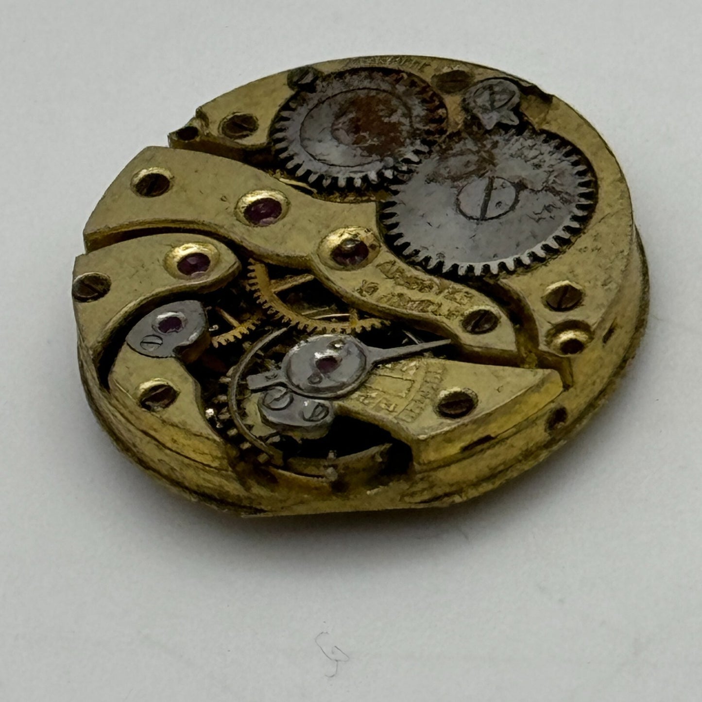 19.8mm Mappin 18 Jewels Sub Seconds Manual Wind Trench Watch Movement PARTS