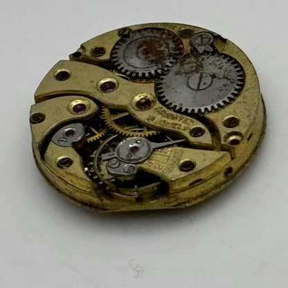 19.8mm Mappin 18 Jewels Sub Seconds Manual Wind Trench Watch Movement PARTS