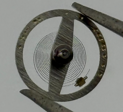 Brac 2051 Balance Wheel Complete And Spring 5¼’’’ 69 M Watch Movement Parts NOS