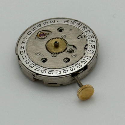 Felsa 783 Watch Movement Running Manual Wind Vintage For Parts Or Repair 19.6mm