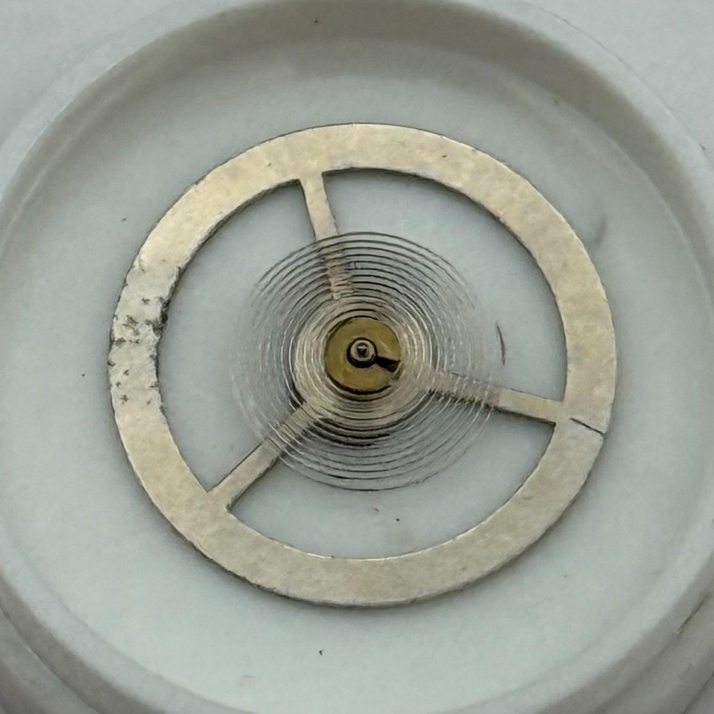 EB 8800 Balance Wheel Complete And Spring  12’’’ 1309 Watch Movement Parts NOS