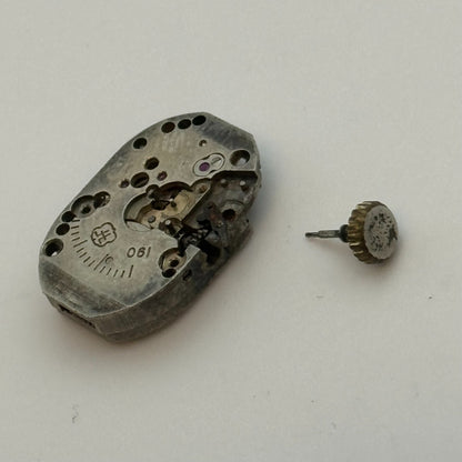 12.7mm FHF 190 Rone J-285470 Manual Wind 15 Jewels Swiss Watch Movement PARTS