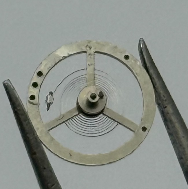 EB 1612 Balance Wheel Complete And Spring  6¾-8’’’ 950 Watch Movement Parts NOS