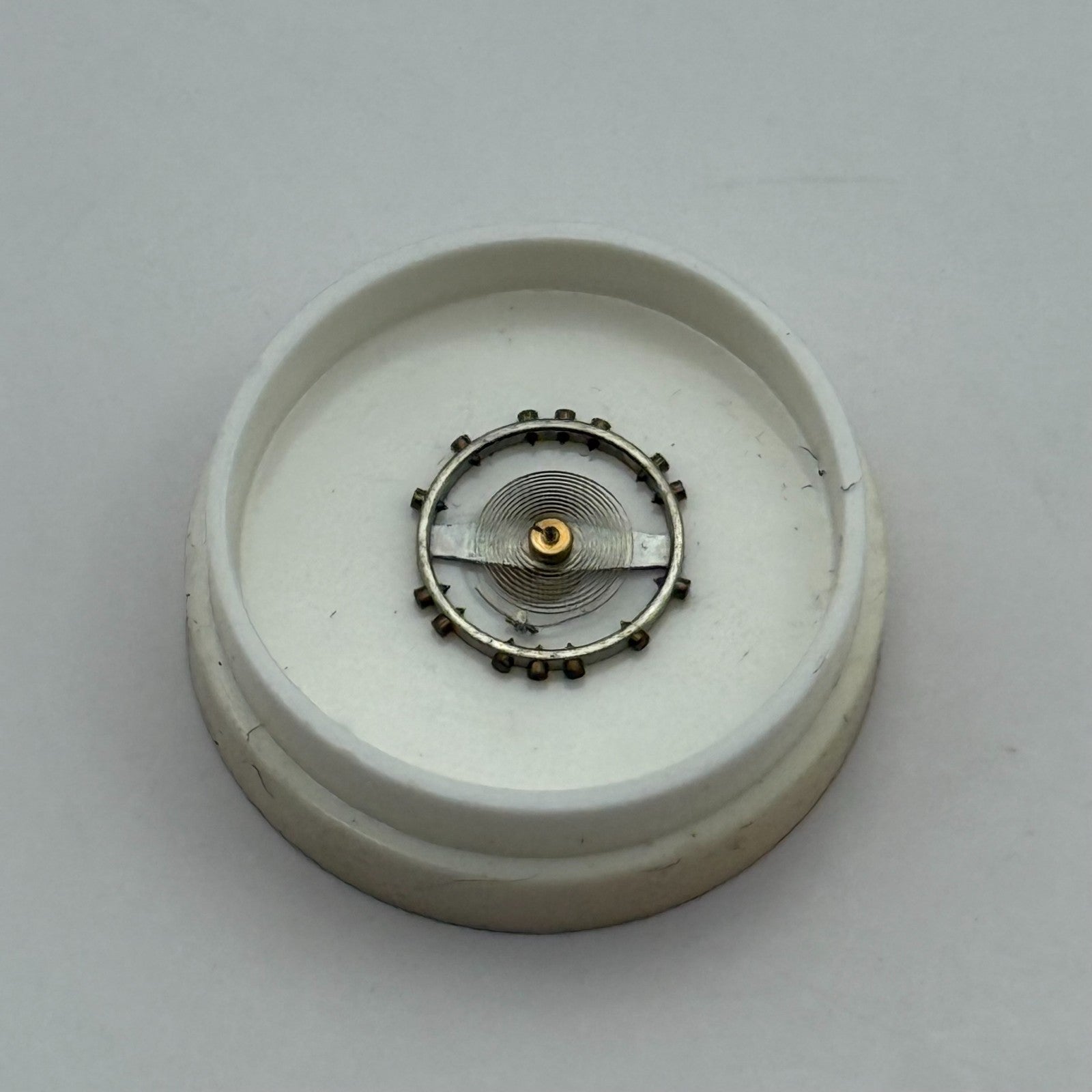 AS 1051 Balance Wheel Complete And Spring 5¼’’’ 34 M Watch Movement Parts NOS