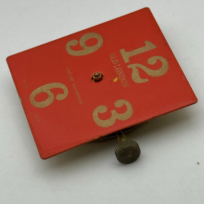 33.7mm Old London Desa 320 Manual Wind Swiss Watch Movement Dial Vintage PARTS