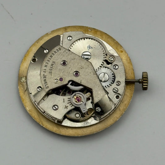 AS 1795 Watch Movement Running Rotary Manual Wind Vintage Parts Repair 30.5mm