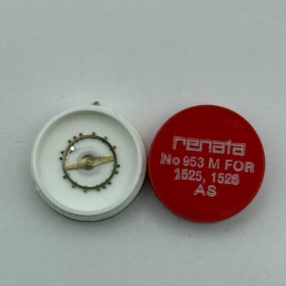 AS 1525 1526 Balance Wheel Complete And Spring  953 M Watch Movement Parts NOS