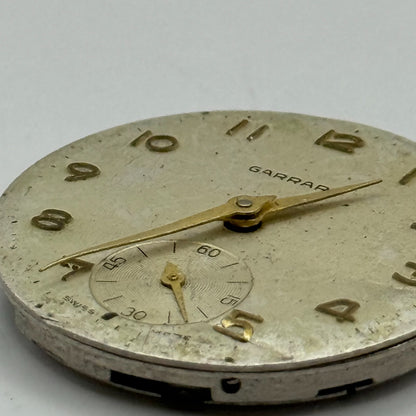 ETA 1120 Watch Movement Garrard Manual Wind Vintage Swiss Parts Repair 27mm