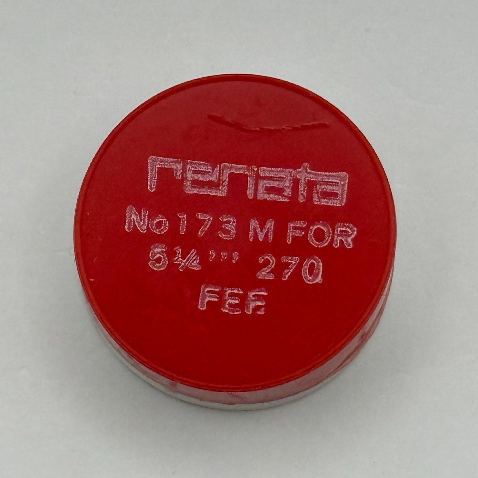 FEF 270 Balance Wheel Complete And Spring 5 1/4’’’ 173 Watch Movement Parts NOS