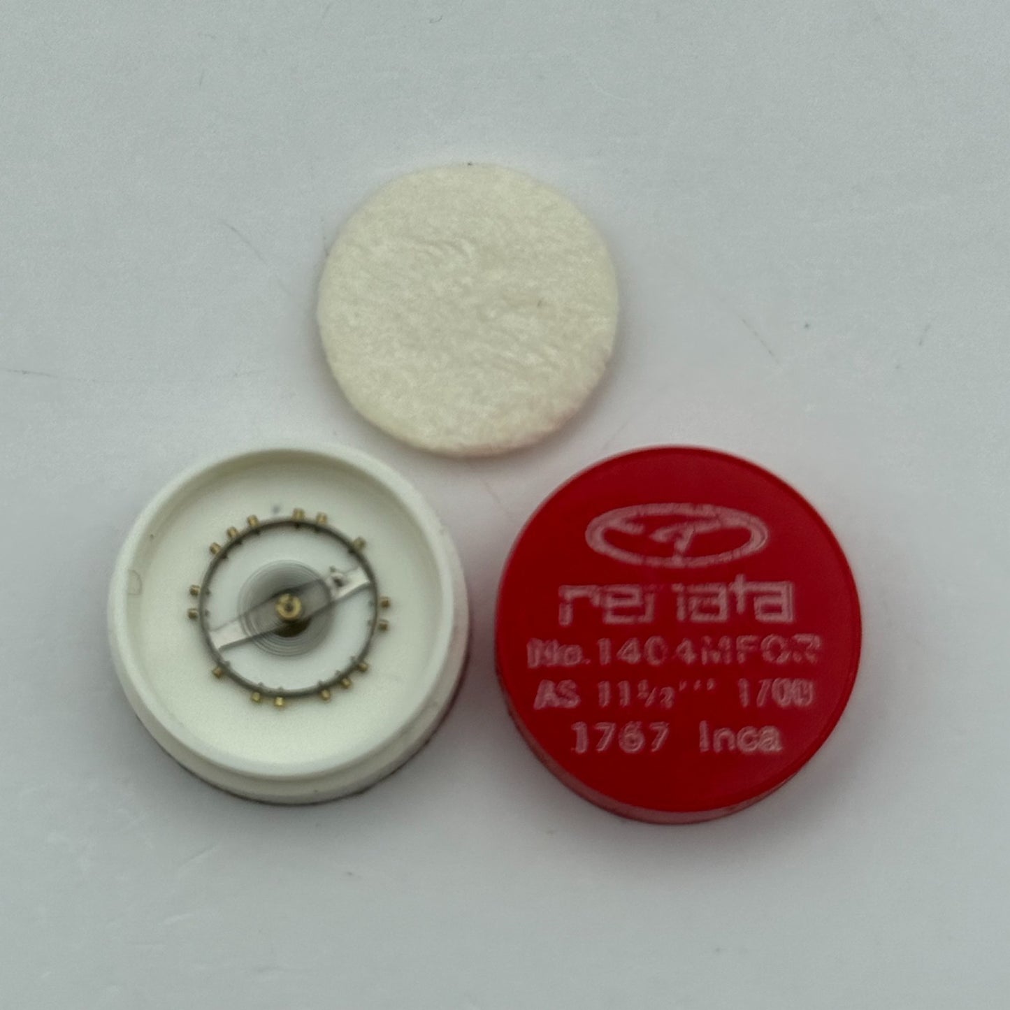 AS 1700 1767 Balance Complete 11 1/2''' Inca Renata 1404 M Watch Movement Parts