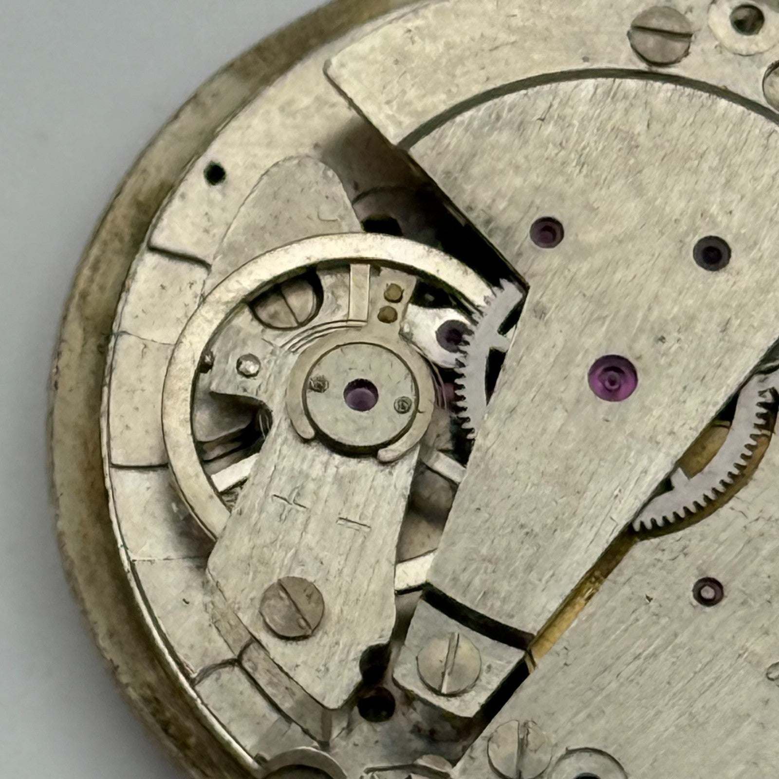 EB 8021N Watch Movement Puerta Date Manual Wind Vintage Parts Repair 25.9mm